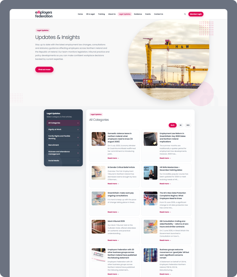 SaaS Platform Redesign — feature overview