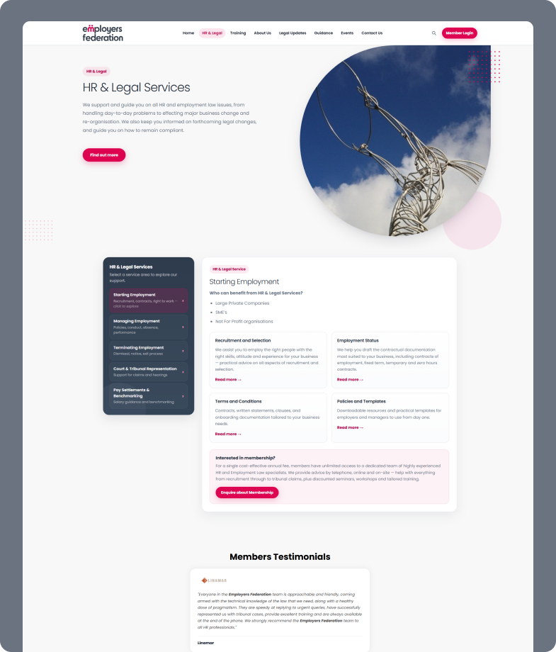 SaaS Platform Redesign — pricing page