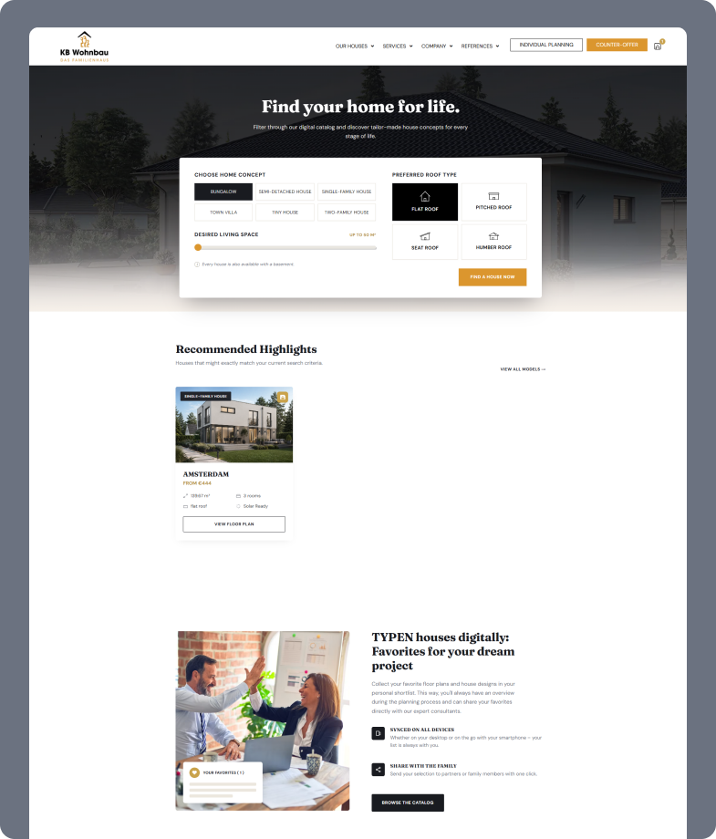 SaaS Platform Redesign — feature overview